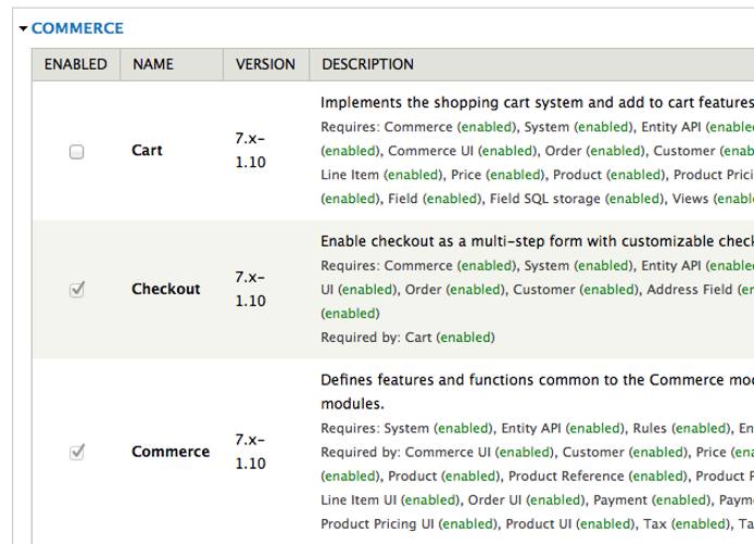 Drupal Modules Page. Drupal Modules Page.