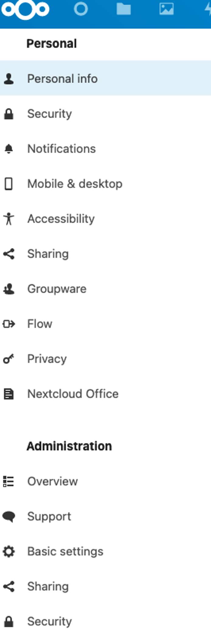 Nextcloud Administration Overview Nextcloud Administration Overview