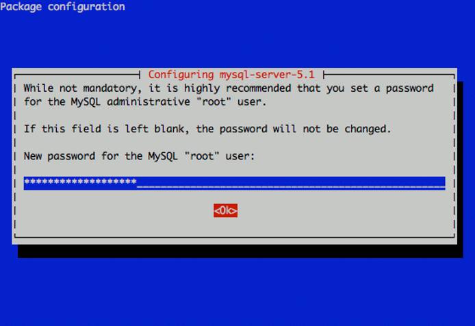 Setting the MySQL root password in Ubuntu 10.10 Maverick. Setting the MySQL root password in Ubuntu 10.10 Maverick.