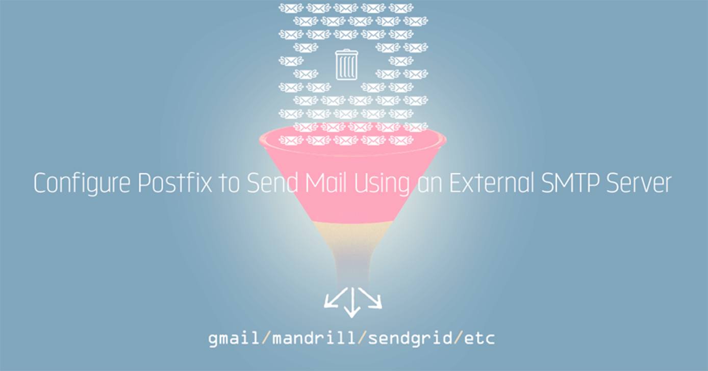 Configure Postfix to Send Mail Using an External SMTP Server Configure Postfix to Send Mail Using an External SMTP Server