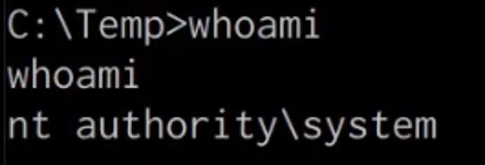 whoami output whoami output